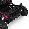 Дитячий електромобіль на акумуляторі Багі M 6073 на пульті радіокерування для дітей від 3 до 8 років Рожевий, фото 5