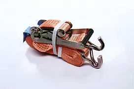 СТЯЖКА ГРУЗА, 5T. 50MM.X5M.(0.5+4.5) ПЛАСТИК. РУЧКА  DK-3919.1