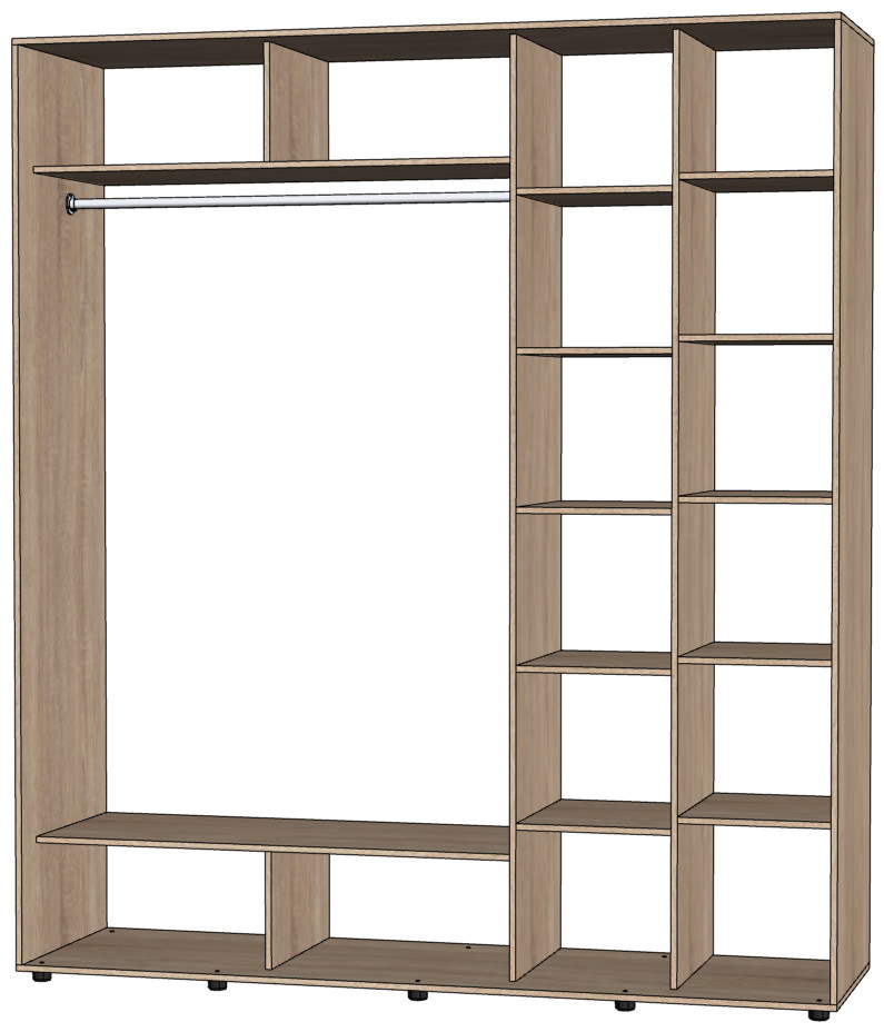 Шафа-купе Люкс 94 Імперія Меблів, шафа розсувна 2 двері купити в Одесі, Україні, фото 1