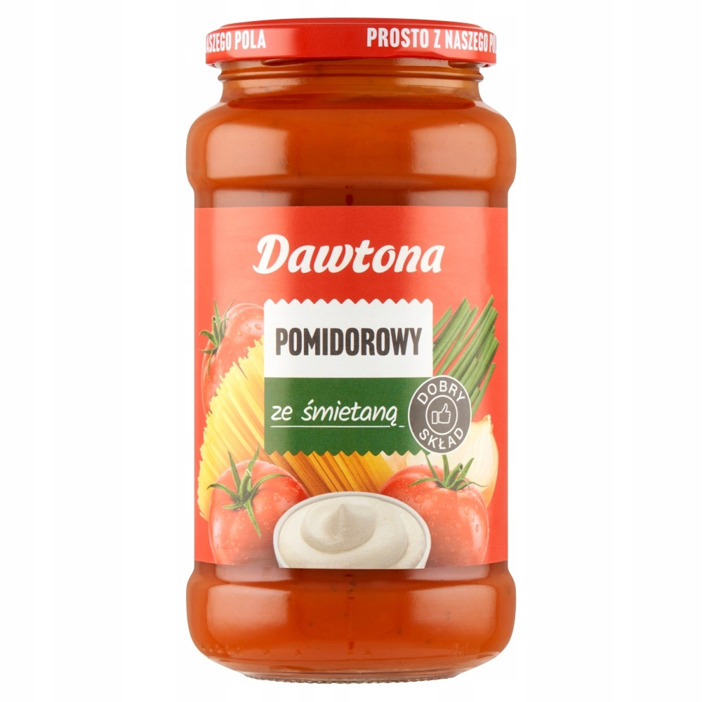 Соус томатний з сметаною Dawtona, 520 мл, Польща, соус для пасти