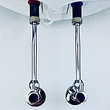 Набір для бойлера, водонагрівача MAXI C3 Boiler Series 1/2", хром, трубка 350 мм, KVANT, фото 5