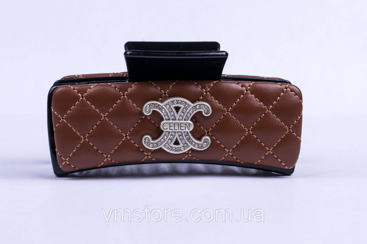 Краб для волосся, великий пластиковий крабик, фото 1