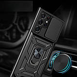 Ударостійкий чохол Camshield Serge Ring for Magnet для Samsung Galaxy S23 Ultra (SM-S918B), фото 4