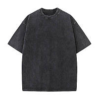 Футболка варена унісекс темно - сіра S