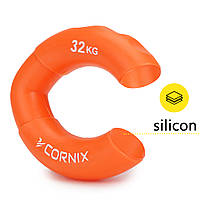 Еспандер кистьовий силіконовий Cornix 32 кг XR-0076 Poland, фото 2