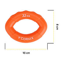 Еспандер кистьовий силіконовий Cornix 32 кг XR-0076 Poland, фото 5