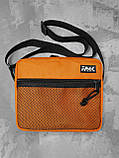 Сумка через плече для чоловіків та жінок Famk SMR3, Помаранчевий, фото 3
