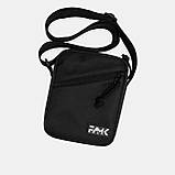 Сумка через плече для чоловіків та жінок Famk МСR4, Чорний, фото 4