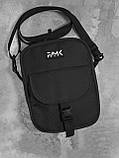 Сумка через плече для чоловіків та жінок FAMK CB, Чорний, фото 2