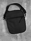 Сумка через плече для чоловіків та жінок FAMK CB, Чорний, фото 3