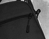 Сумка через плече для чоловіків та жінок FAMK CB, Чорний, фото 6