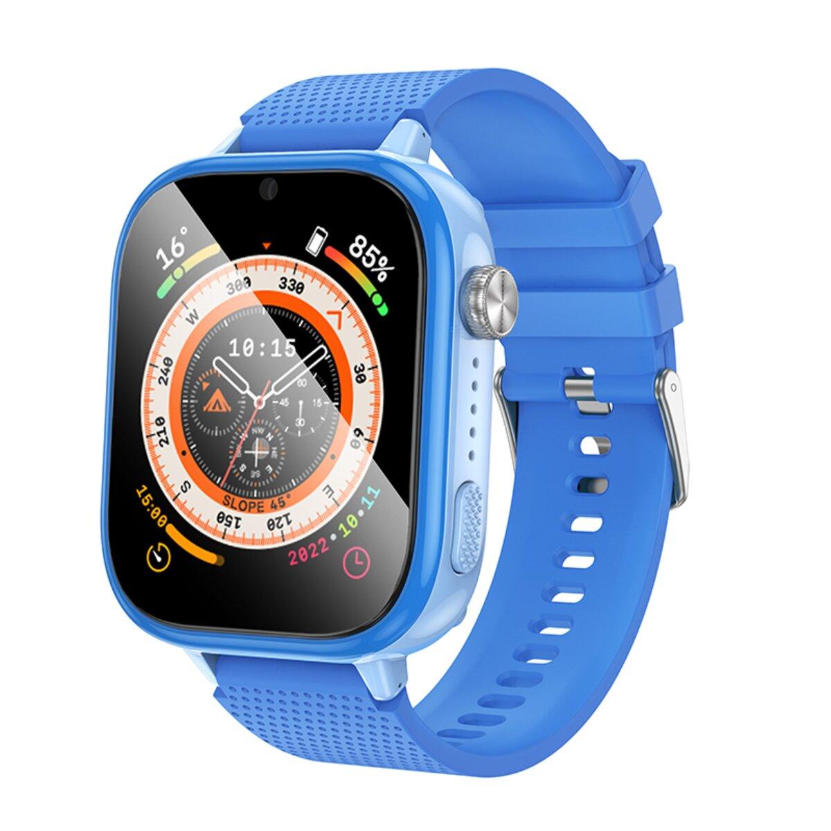 Дитячий cмарт-годинник Hoco Y101 4G children smart watch Blue