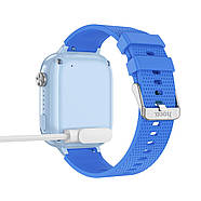 Дитячий cмарт-годинник Hoco Y101 4G children smart watch Blue, фото 3