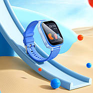 Дитячий cмарт-годинник Hoco Y101 4G children smart watch Blue, фото 5