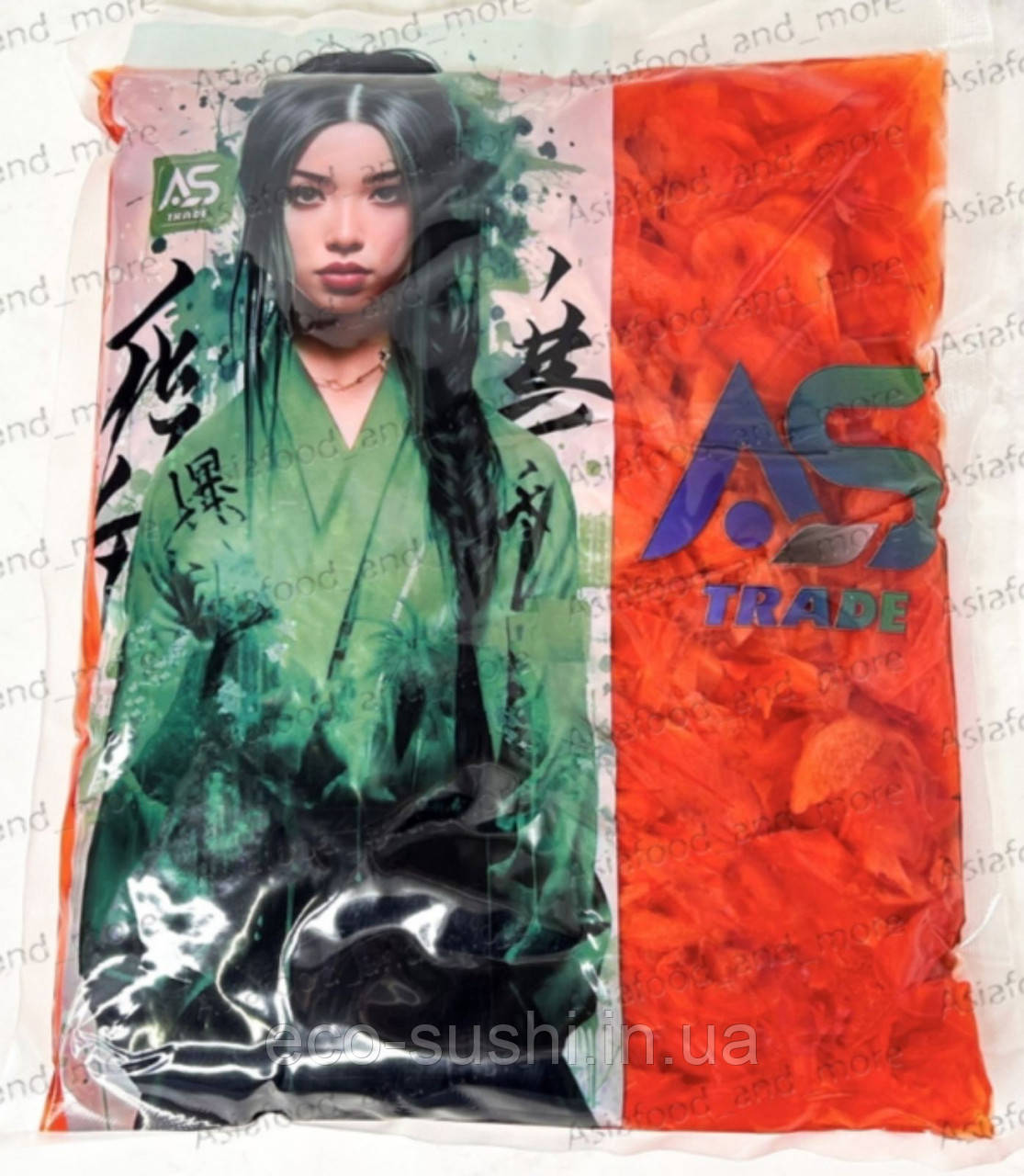 Імбир маринований рожевий Азія 1 кг, фото 1