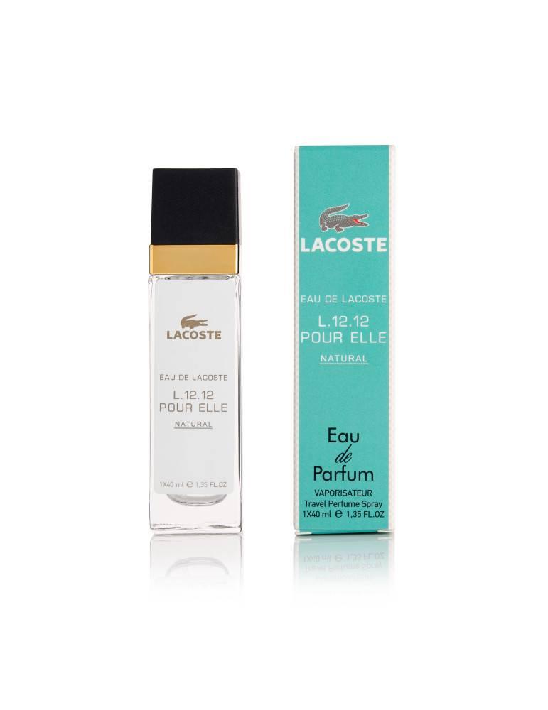 Женский парфюм Lacoste Eau de Lacoste L.12.12 Pour Elle Natural - Travel Perfume 40ml
