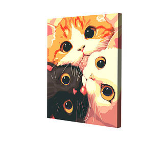 Картина за номерами Riviera Blanca Пухнастий букет 40x50 см (RB-1125)