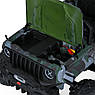 Дитячий електромобіль на акумуляторі джип Jeep M 4960 з пультом радіокерування для дітей 3-8 років камуфляж, фото 11