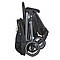 Дитяча прогулянкова коляска EL CAMINO ME 1129 LINK Black Striped чохол, дощовик колір чорний, фото 3
