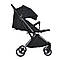 Дитяча прогулянкова коляска EL CAMINO ME 1129 LINK Black Striped чохол, дощовик колір чорний, фото 10