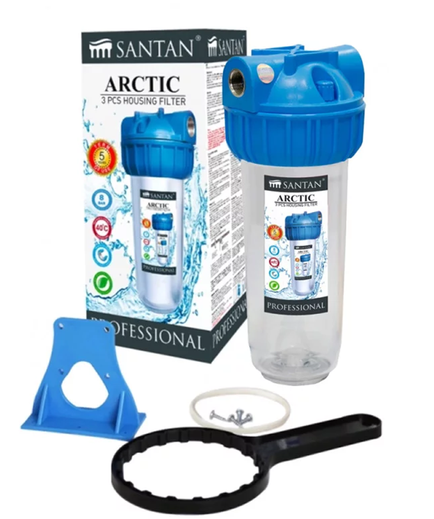 Фільтр для очищення води SANTAN Arctic 3PS, 1/2" для холодної води (без картриджа)