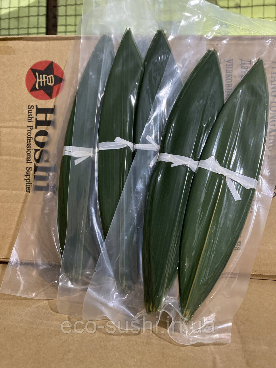 Листя бамбука мариноване (1 уп/ 100 листів), фото 1
