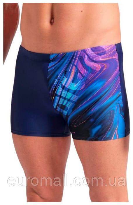 Плавки для Чоловікиовіків Arena FLOW SWIM SHORT синій Чоловіки 80, фото 1