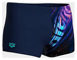 Плавки для Чоловікиовіків Arena FLOW SWIM SHORT синій Чоловіки 80, фото 3