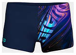 Плавки для Чоловікиовіків Arena FLOW SWIM SHORT синій Чоловіки 80, фото 4