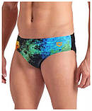 Плавки для Чоловікиовіків Arena VIBRANT SWIM BRIEFS чорний Чоловіки 80, фото 3