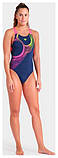 Купальник для Жінкиок Arena RIPPLES SWIMSUIT V BACK B синій Жінки 36, фото 3