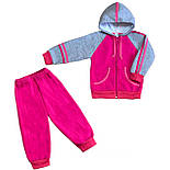 Костюм спортивний на дівчинку начіс 3-х нитка 04.15, фото 2