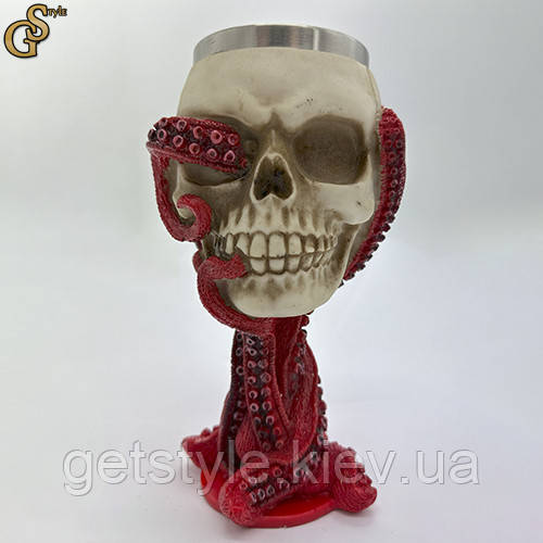 Бокал Skull Octopus Wineglass 200 мл