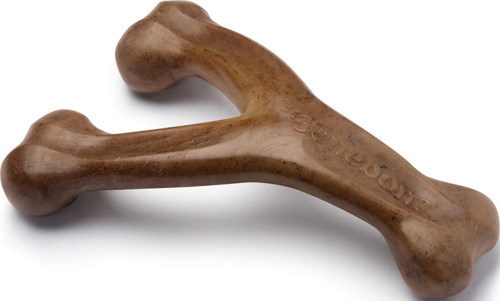 Іграшка Benebone Wishbone Bacon міцна для гризіння Важіль зі смаком бекону розмір GIANT для собак вагою до 54 кг