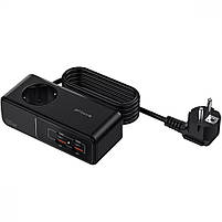Мережевий фільтр Proove Homester Pro 65W (AC + 2xType-C + 2xUSB) 1.5m, фото 2