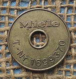 Жетон для пральнi Wertmarke - Miele . Нiмеччина, фото 3