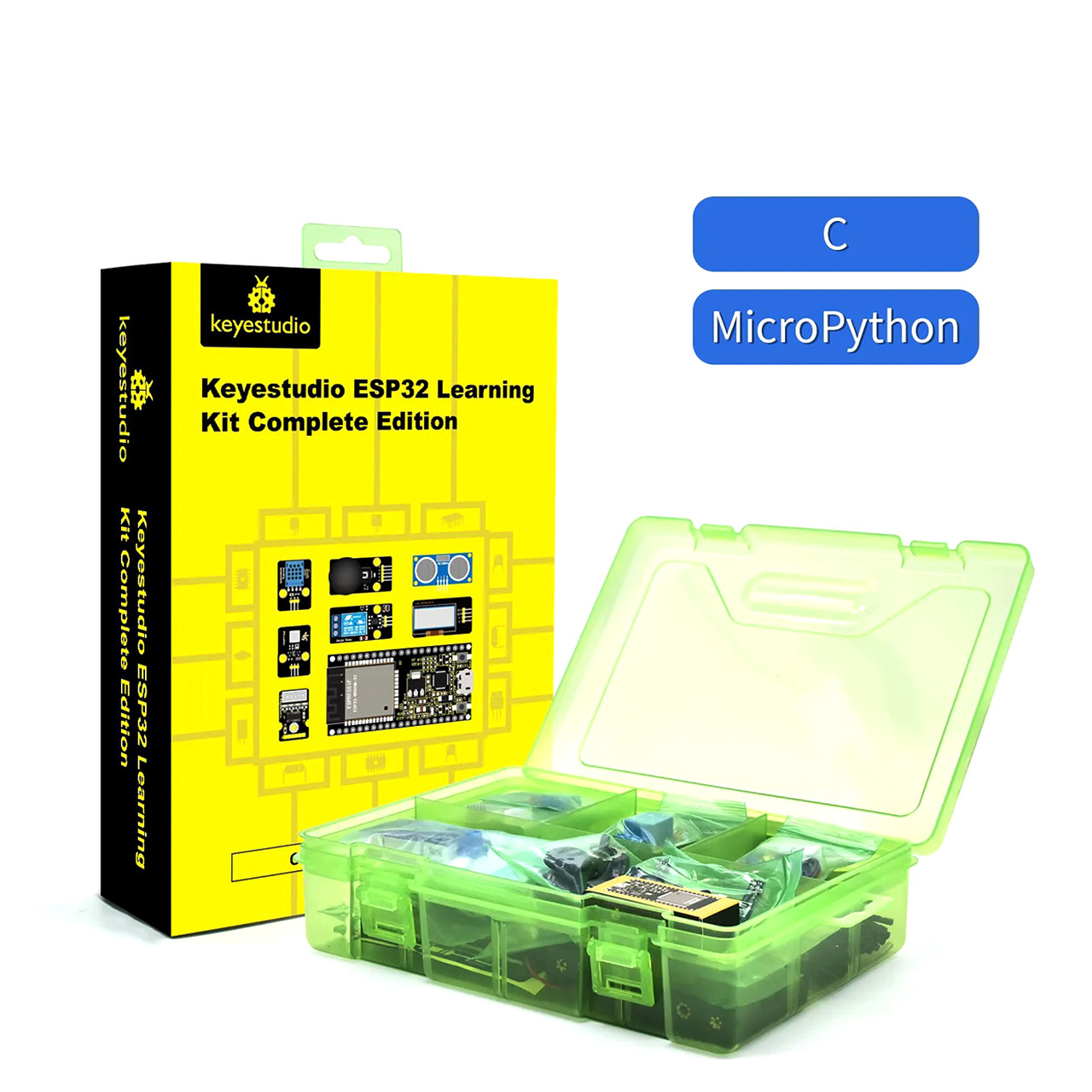 Комплект ESP32 Complete Edition (базова) версія для Arduino та IoT – датчики, модулі, дисплеї