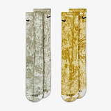 Шкарпетки Nike U NK EVERYDAY PLUS CUSH CREW жовтий, сірий Уні 38-42, фото 4