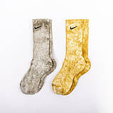 Шкарпетки Nike U NK EVERYDAY PLUS CUSH CREW жовтий, сірий Уні 38-42, фото 3