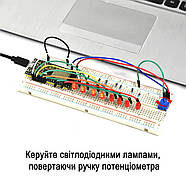 Стартовий набір Keyestudio ESP32 з модулями і датчиками – Ultimate Edition для навчання та проектів, фото 5