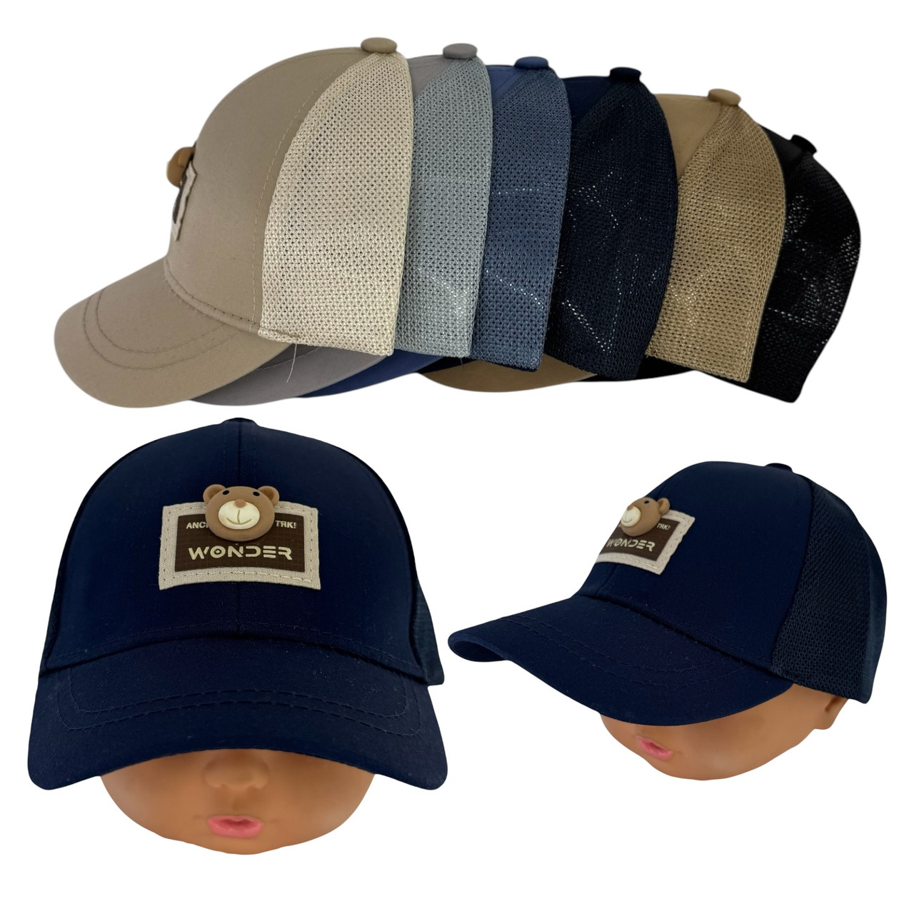 ОПТ Детская кепка, 50 р. (5шт/упаковка), фото 1