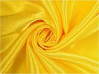 Тканина Креп-сатин Жовтий