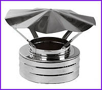 Грибок з нерж. сталі для сендвіч-труби н/н, Ø160/220 мм