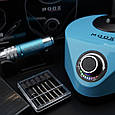 Фрезер для манікюру і педикюру MOOX X200 50 000 об / хв, 70W, Light Blue, фото 2