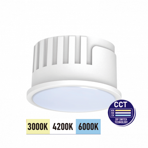 Світлодіодна лампа LED LUMINARIA MODULE MR16 7W CCT 3000K/4200K/6000K 120° 680Лм 50х29мм