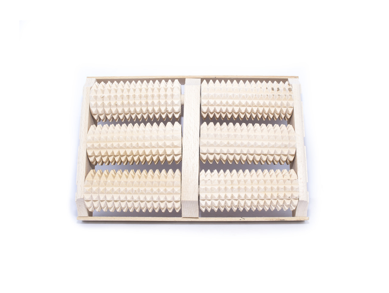 Дерев'яний масажер для ніг