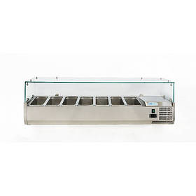 Вітрина холодильна Forcold G-VRX1500-330 (7хGN 1/4)