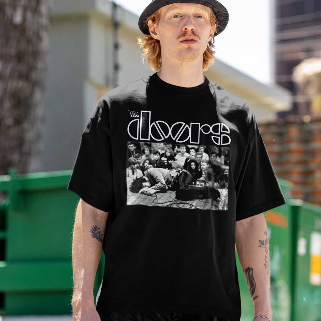 Футболка унісекс The Doors (On Stage) XS чорний, фото 1