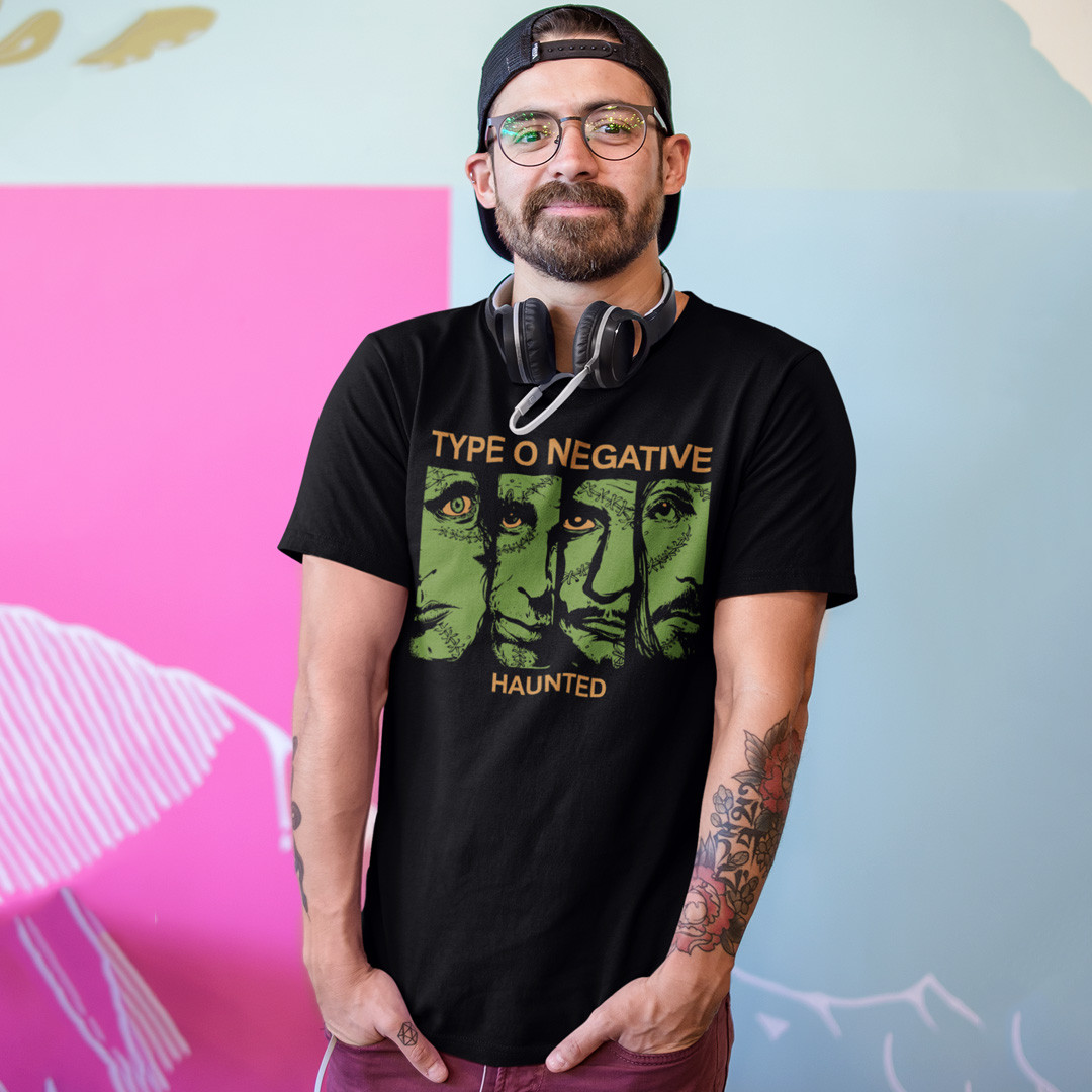 Футболка унісекс Type O Negative (Haunted) XS чорний, фото 1
