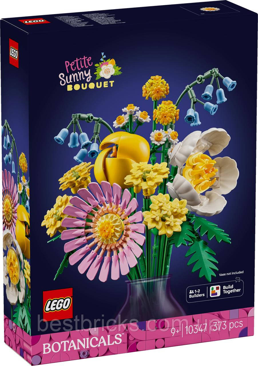 Конструктор Lego Botanicals Мініатюрний сонячний букет 10347